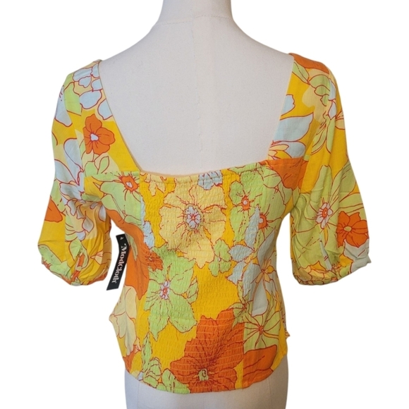 NWT Modcloth Seaside Cottage Crop Top - Picture 3 of 4